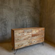 Load image into Gallery viewer, Brass inlay drawchest