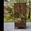 Load image into Gallery viewer, Herringbone staggered bookshelf