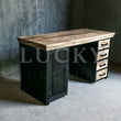 Load image into Gallery viewer, Mango wood and metal desk
