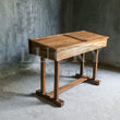 Load image into Gallery viewer, Teak wood desk