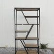Load image into Gallery viewer, Metal and wood shelf Diagonal