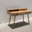 Load image into Gallery viewer, High back mango wood desk
