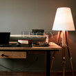 Load image into Gallery viewer, Mango wood desk from Lucky Furniture UAE, elegant and durable workspace solution for modern offices.