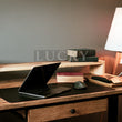 Load image into Gallery viewer, Mango wood desk from Lucky Furniture UAE, elegant and durable workspace solution for modern offices.