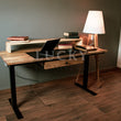 Load image into Gallery viewer, Mango wood desk from Lucky Furniture UAE, elegant and durable workspace solution for modern offices.