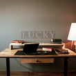 Load image into Gallery viewer, Mango wood desk from Lucky Furniture UAE, elegant and durable workspace solution for modern offices.
