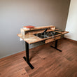 Load image into Gallery viewer, Mango wood desk from Lucky Furniture UAE, elegant and durable workspace solution for modern offices.