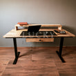 Load image into Gallery viewer, Mango wood desk from Lucky Furniture UAE, elegant and durable workspace solution for modern offices.