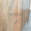 Load image into Gallery viewer, Round Edge Mango wood classic brown Sideboard 4 door