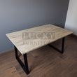 Load image into Gallery viewer, Bleached mango wood table