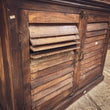 Load image into Gallery viewer, Cottage Chic Shutter Sideboard/Coffee Station | Lucky Furniture & Handicrafts.