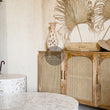 Load image into Gallery viewer, Rattan and mango wood 3 door.