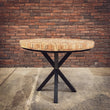 Load image into Gallery viewer, XYLO Log Pieces Round Table | Lucky Furniture & Handicrafts.