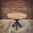 Load image into Gallery viewer, XYLO Log Pieces Round Table | Lucky Furniture & Handicrafts.