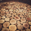 Load image into Gallery viewer, XYLO Log Pieces Round Table | Lucky Furniture & Handicrafts.