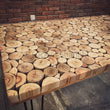 Load image into Gallery viewer, Xylo Log Pieces Table | Lucky Furniture & Handicrafts.