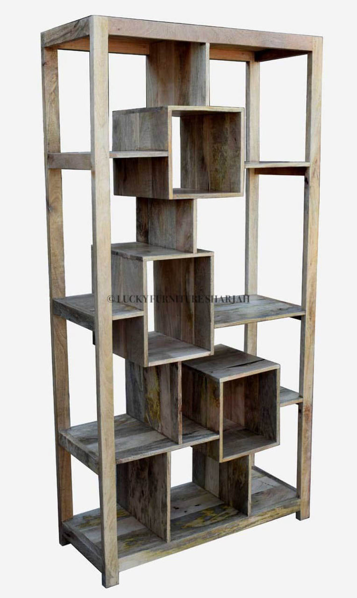 Wooden Bookshelf | Lucky Furniture & Handicrafts.