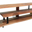 Load image into Gallery viewer, Live Edge Acacia Wood Tv Stand 1 draw.