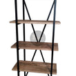 Load image into Gallery viewer, X back bookshelf minimalist.