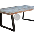 Load image into Gallery viewer, Mango Wood Slant legs table.