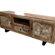 Load image into Gallery viewer, Xylo log pieces tv stand Acacia wood.