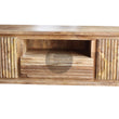 Load image into Gallery viewer, Mango Wood Lines Tv Stand.