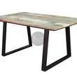 Load image into Gallery viewer, Mango Wood Slant legs table.