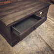 Load image into Gallery viewer, Ash grey sandblasted 4 draw coffee table | Lucky Furniture & Handicrafts.