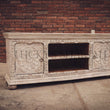 Load image into Gallery viewer, Intricate carved 2 door tv stand | Lucky Furniture & Handicrafts.