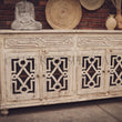 Load image into Gallery viewer, Sectional whitewash sideboard | Lucky Furniture & Handicrafts.