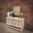 Load image into Gallery viewer, Brass inlay shabby chic drawchest | Lucky Furniture & Handicrafts.