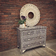 Load image into Gallery viewer, Bone Inlay Mosaic design Drawchest | Lucky Furniture & Handicrafts.