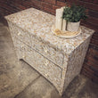 Load image into Gallery viewer, Mother of pearl inlay dresser drawers | Lucky Furniture & Handicrafts.