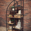Load image into Gallery viewer, Industrial half arch bookshelf with 1 draw | Lucky Furniture & Handicrafts.