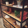 Load image into Gallery viewer, Industrial Bookshelf with 3 draw and cabinet | Lucky Furniture & Handicrafts.