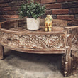 Load image into Gallery viewer, Chakki Table Round | Lucky Furniture & Handicrafts.