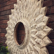 Load image into Gallery viewer, White & Blue Carved drawchest | Lucky Furniture & Handicrafts.