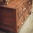 Load image into Gallery viewer, "Suraj design" vintage carved dresser | Lucky Furniture & Handicrafts.