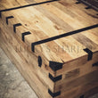 Load image into Gallery viewer, Industrial Mango wood box | Lucky Furniture & Handicrafts.