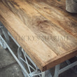 Load image into Gallery viewer, Low Cart wheel table | Lucky Furniture & Handicrafts.