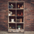 Load image into Gallery viewer, Sectional Whitewash Bookshelf | Lucky Furniture & Handicrafts.