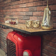 Load image into Gallery viewer, Tractor bar table with storage | Lucky Furniture & Handicrafts.