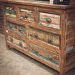 Load image into Gallery viewer, Recycle Design 7 draw chest | Lucky Furniture & Handicrafts.