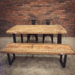 Load image into Gallery viewer, Rough Mango Table U Legs | Lucky Furniture & Handicrafts.