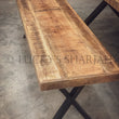 Load image into Gallery viewer, Rough Mango Wood Table X Legs | Lucky Furniture & Handicrafts.