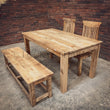 Load image into Gallery viewer, Mango Wooden dining table with square legs | Lucky Furniture & Handicrafts.