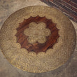 Load image into Gallery viewer, Brass inlay coffee table round | Lucky Furniture & Handicrafts.