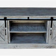 Load image into Gallery viewer, Barn Style Sliding door tv stand | Lucky Furniture & Handicrafts.