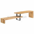 Load image into Gallery viewer, Adjustable Mango wood TV Stand | Lucky Furniture & Handicrafts.