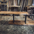 Load image into Gallery viewer, Minimalist Live edge Tv Stand | Lucky Furniture & Handicrafts.